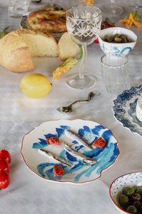 Classics on Acid Lunch & Dessert Plates by Seletti x Diesel - Bold Porcelain Tableware