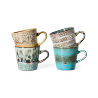 70s Ceramics Americano Mugs in Lavish by HKLIVING, packshot