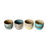 70s Ceramics Café Cups in Abundance by HKLIVING, alternate view