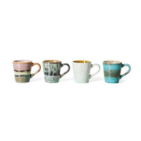70s Ceramics Espresso Mugs in Softness by HKLIVING, alternate angle