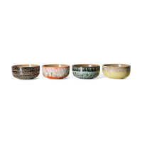 70s Ceramics Dessert Bowls in Grand by HKLIVING, alternate angle