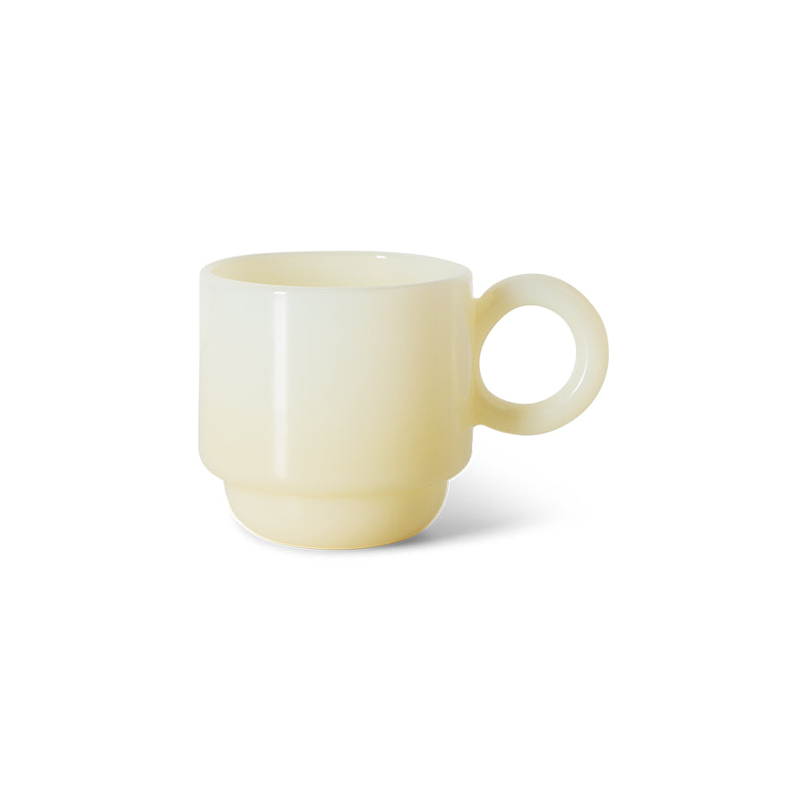 Coffee Mugs in Cream by HKLIVING, packshot