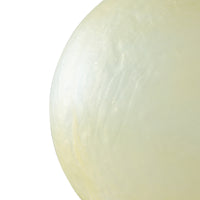 Glassfibre pendant lamp in a styled interior