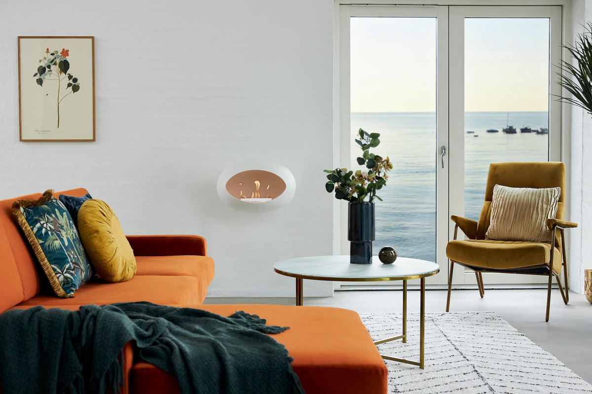 Le Feu Dome Wall – Bioethanol Wall-Mounted Fireplace Classic