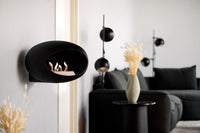 Le Feu Dome Wall – Bioethanol Wall-Mounted Fireplace Classic