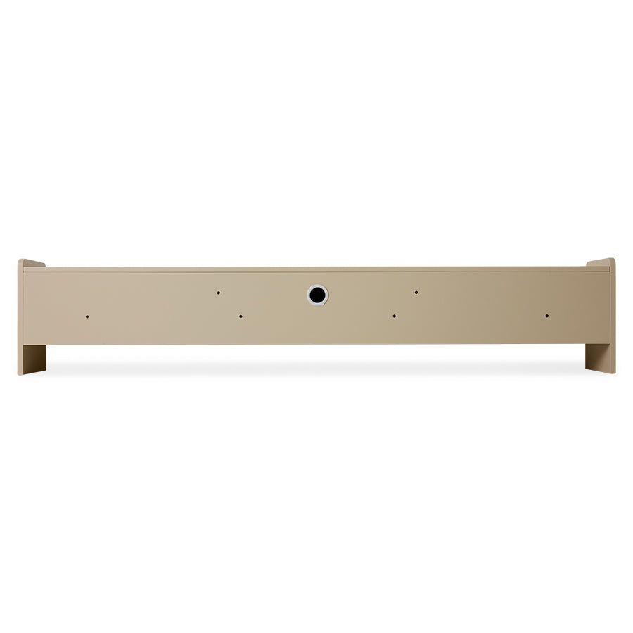 Detail shot of the Space Lowboard in Sage-Cream by HKLIVING