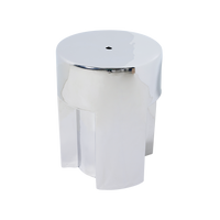 Stoneware Side Table Chrome by HKLIVING