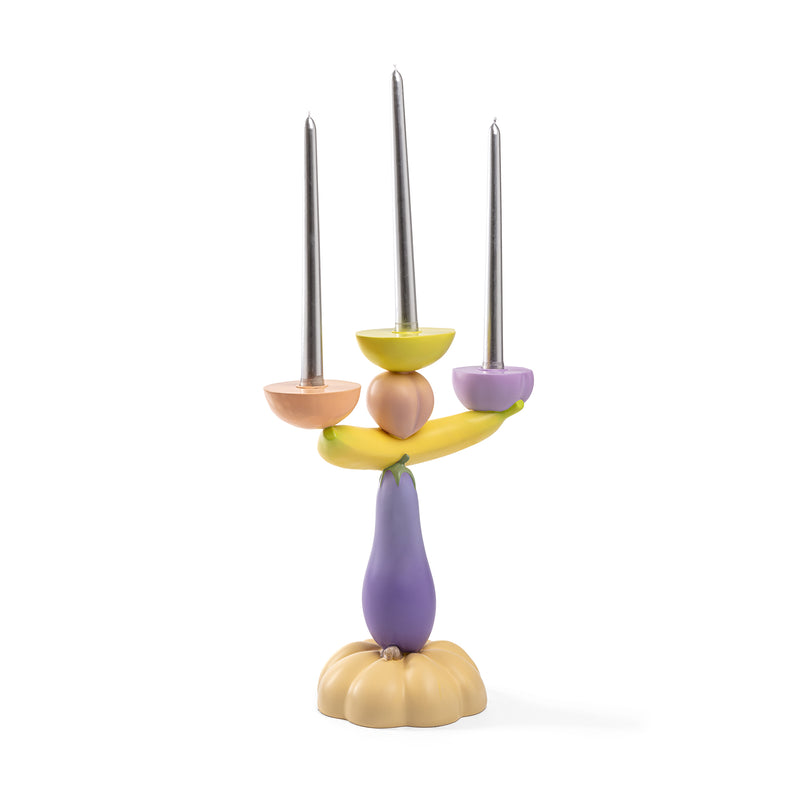 Seletti Vitamin Candle Holders - Playful Veggie-Inspired Décor