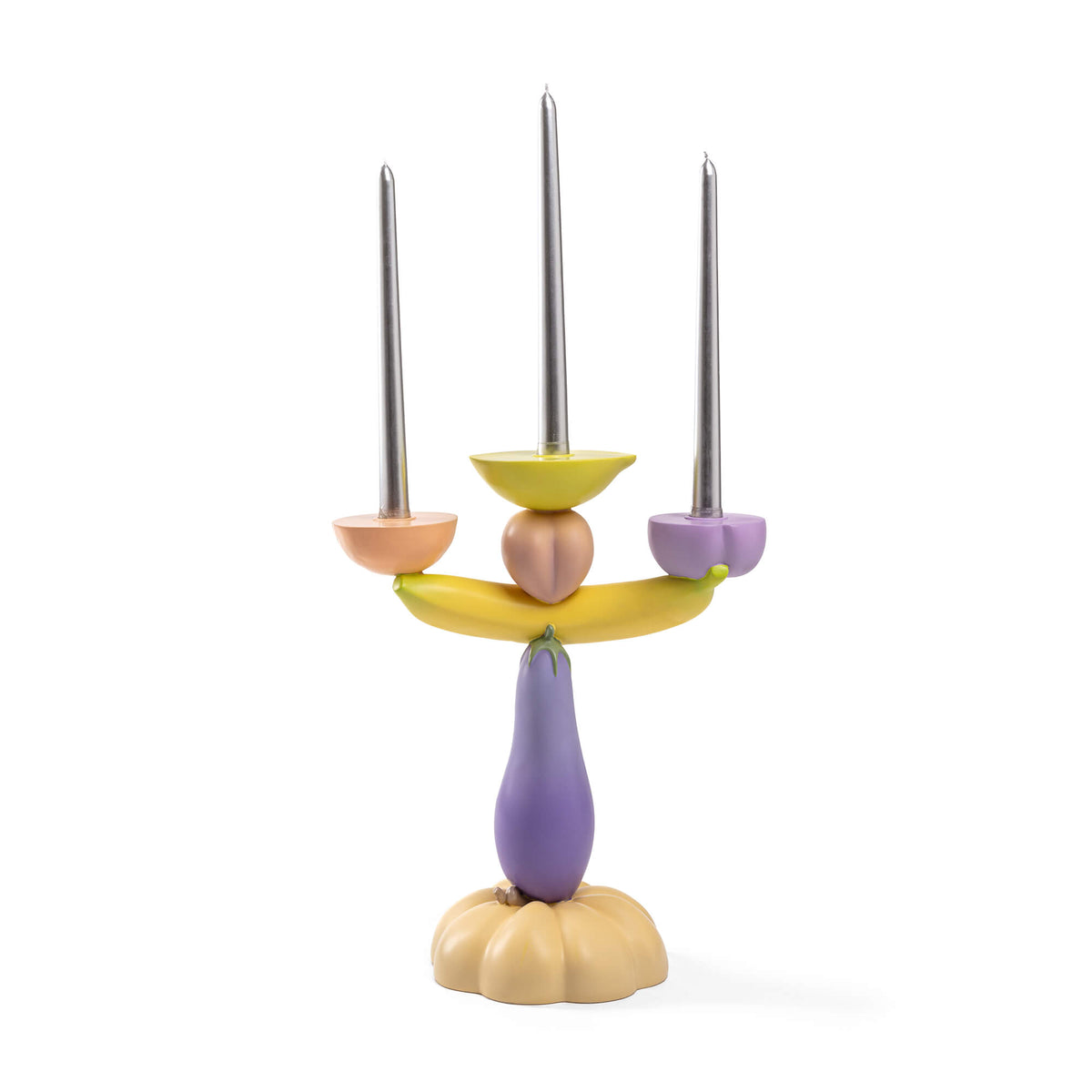 Seletti Vitamin Candle Holders - Playful Veggie-Inspired Décor