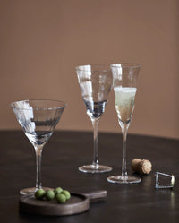 OPIA Champagne Glass Clear