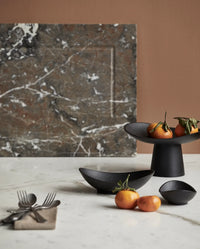 Kepel Cake Plate Black