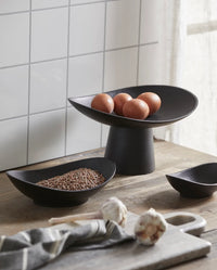 Kepel Cake Plate Black