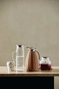 CELOSIA glass teapot by Nordal styled as part of a tea serving scene