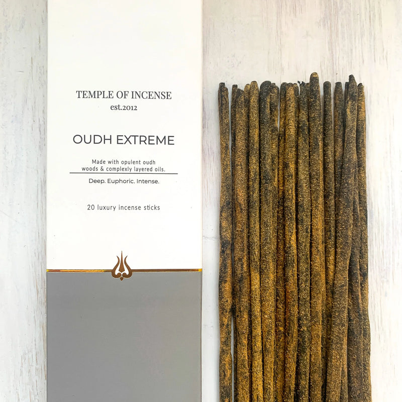 Oudh Extreme Incense Sticks by Temple of Incense