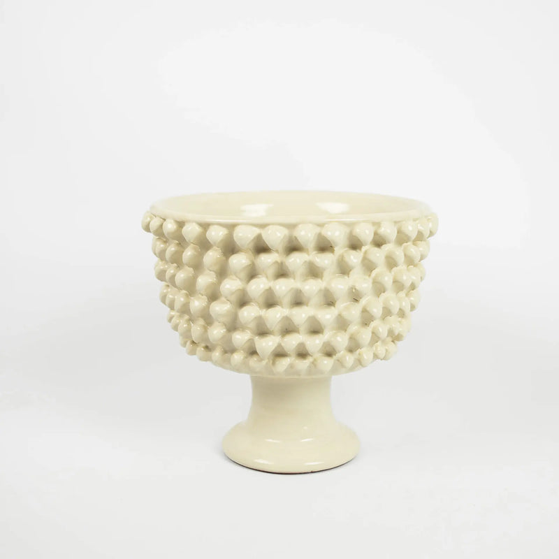 Solanto Decoration Beige – Handmade Ceramic Bowl in Two Sizes