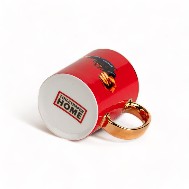 Seletti x TOILETPAPER Porcelain Mug Collection - Political Satire Meets Surreal Design