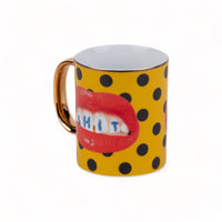 Seletti x TOILETPAPER Porcelain Mug Collection - Political Satire Meets Surreal Design