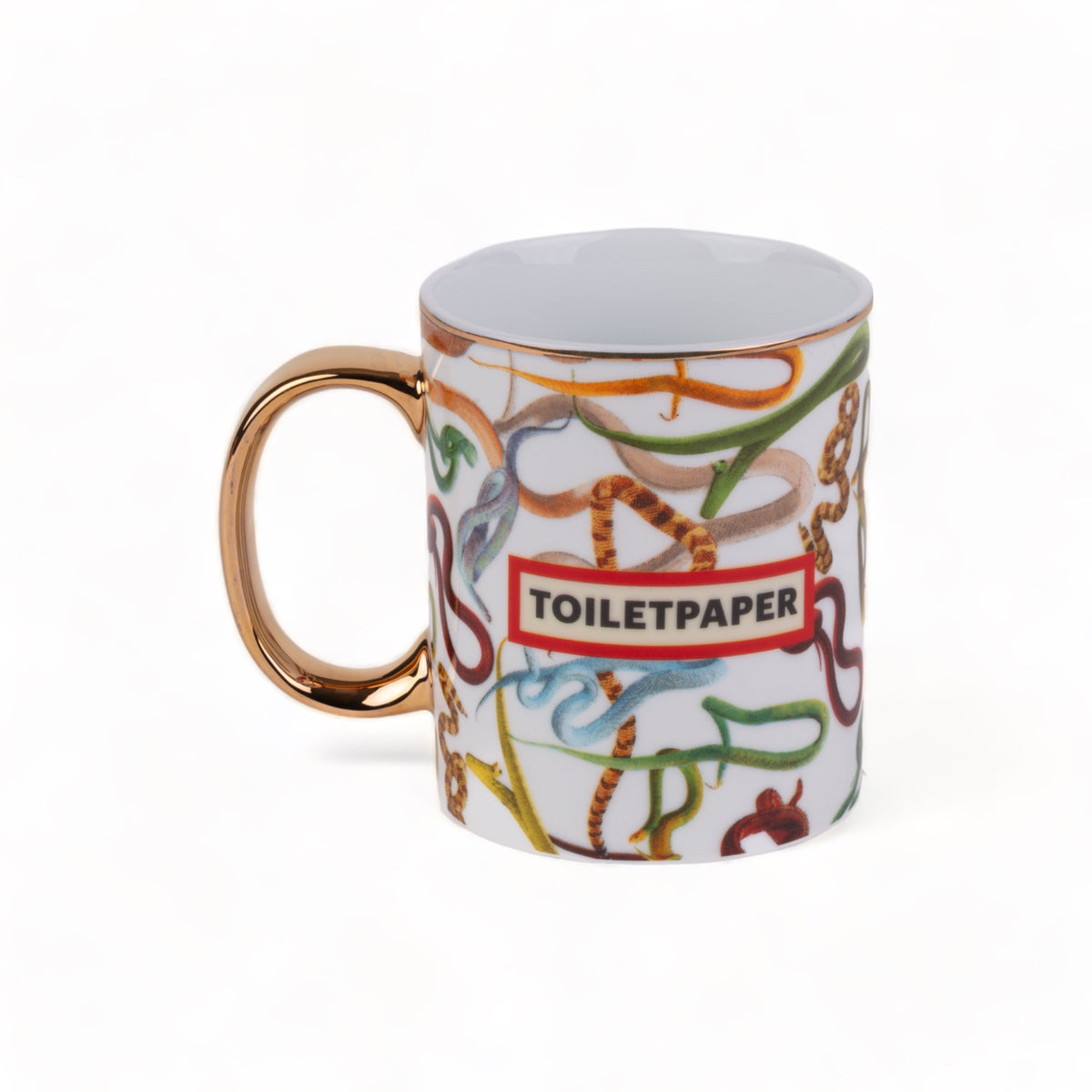 Seletti x TOILETPAPER Porcelain Mug Collection - Political Satire Meets Surreal Design