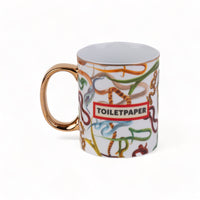 Seletti x TOILETPAPER Porcelain Mug Collection – Political Satire Meets Surreal Design