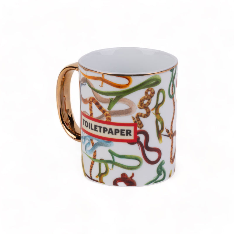 Seletti x TOILETPAPER Porcelain Mug Collection – Political Satire Meets Surreal Design