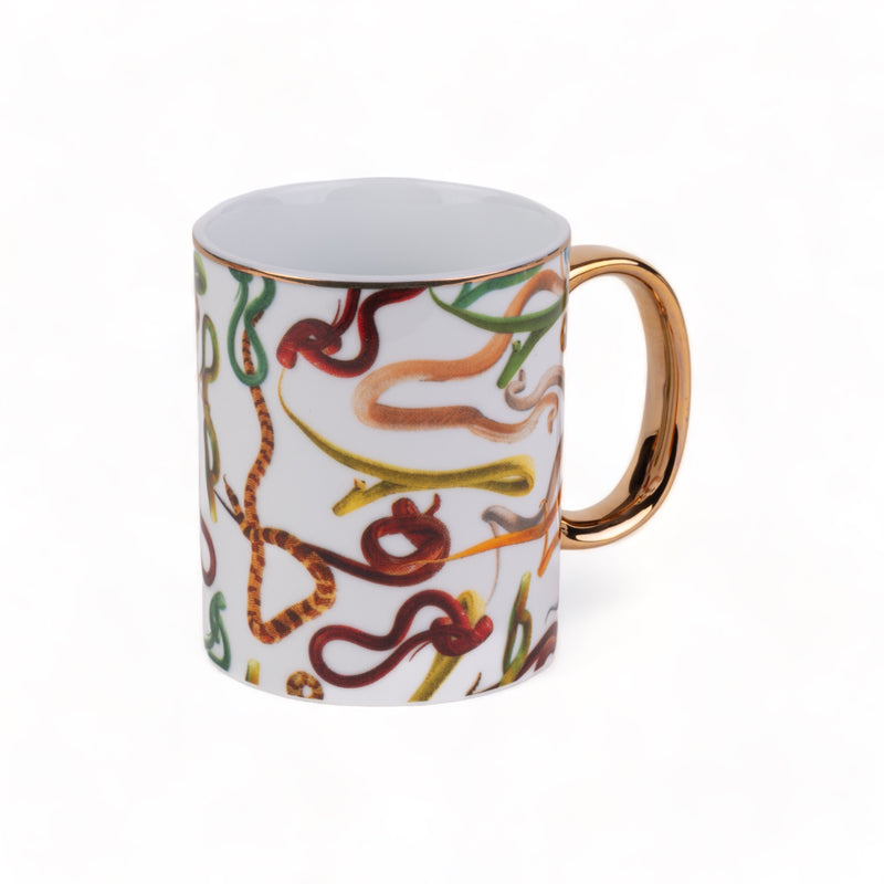 Seletti x TOILETPAPER Porcelain Mug Collection - Political Satire Meets Surreal Design