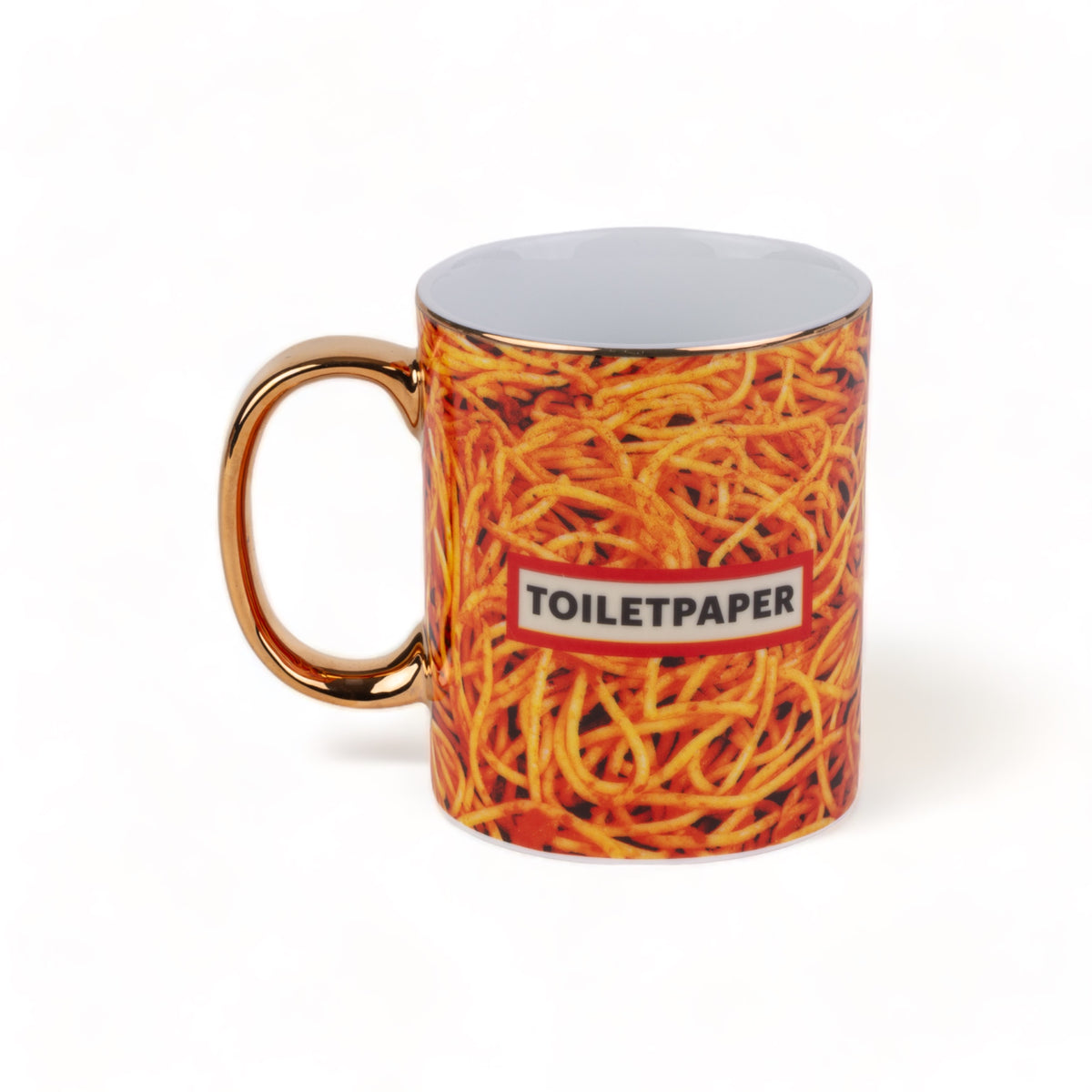 Seletti x TOILETPAPER Porcelain Mug Collection - Political Satire Meets Surreal Design