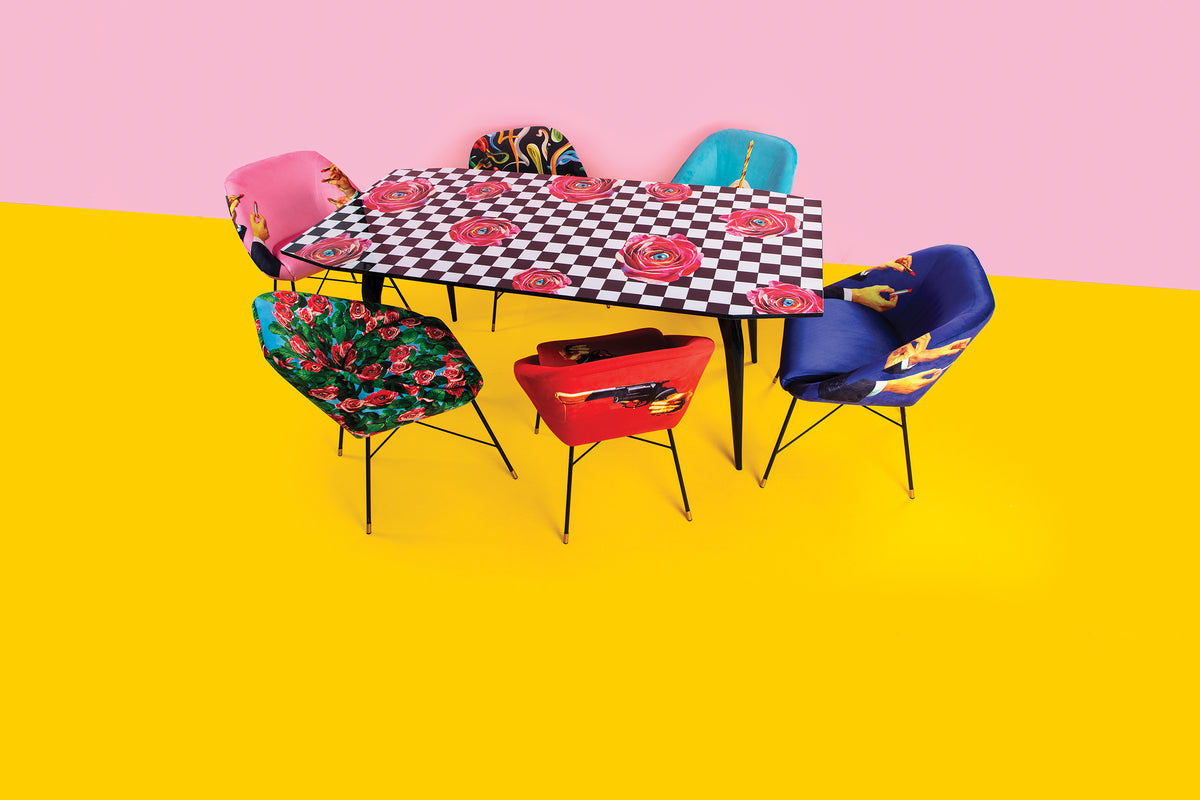 Seletti x TOILETPAPER Padded Chairs