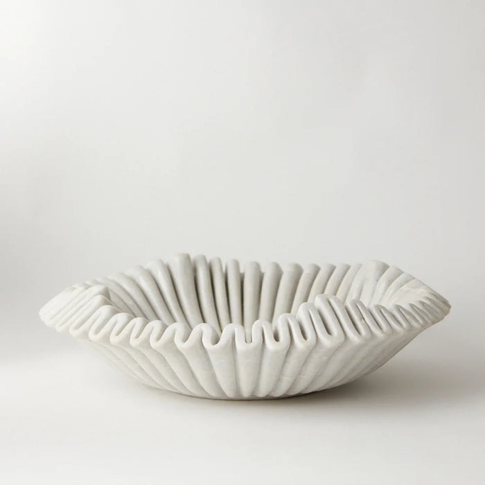 Marble Decorative Bowl White