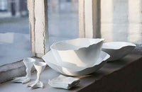 Sara II Small Round Plate White