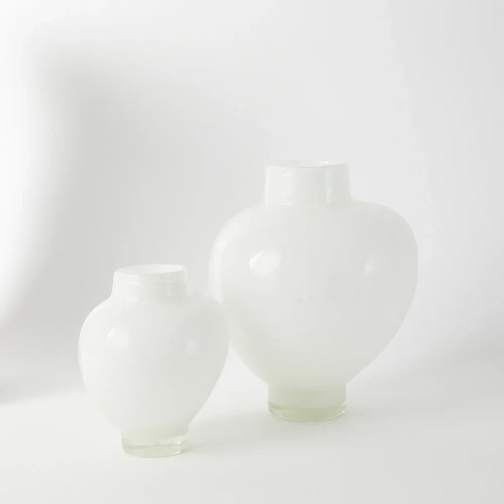 Mila Small Vase White