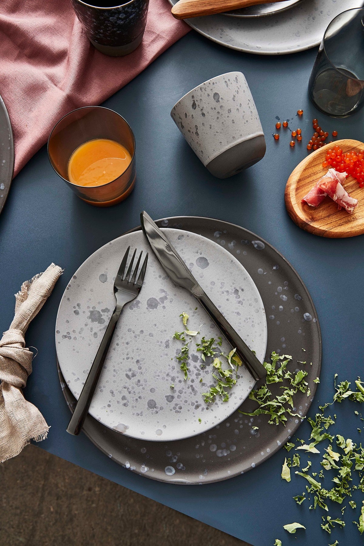 Nordic Grey Ceramic Coffee Mug from Aida Denmark