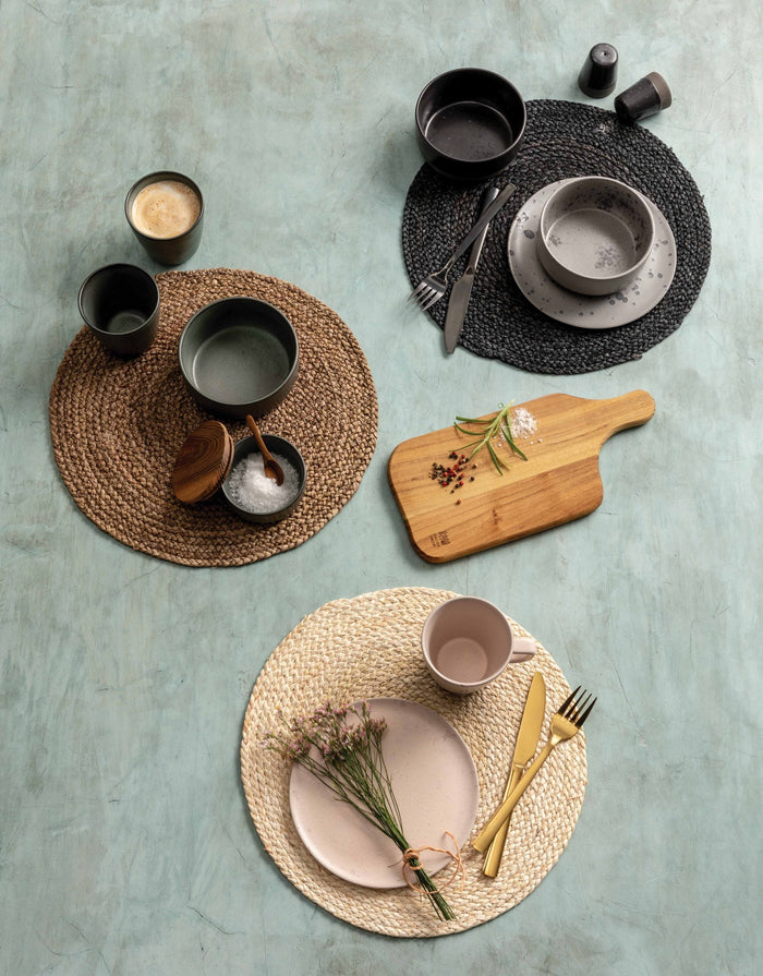 Weaving Placemat Black