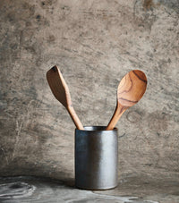 Metallic Brown Storage Canister