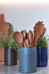 Metallic Brown Storage Canister
