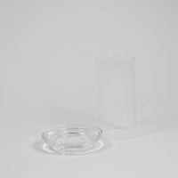 Gilly Glass Candle Holder – Tealight & Pillar Candle Holder by Olsson & Jensen