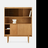 1050 Tall Sideboard, Oak Wood, 366 Concept