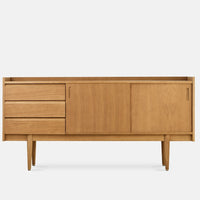 1050 Long Sideboard, Oak Wood, 366 Concept