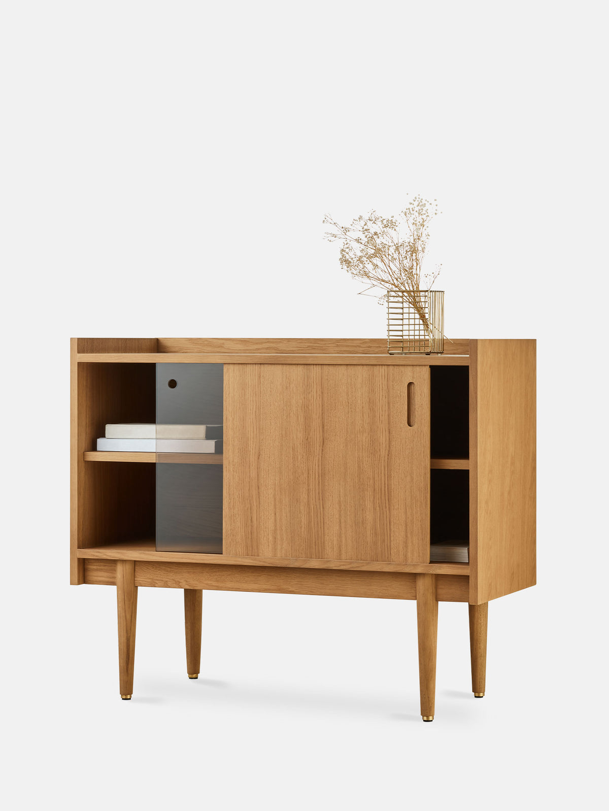 1050 Petite Sideboard, Oak Wood, 366 Concept