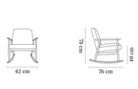 Fox Rocking Chair, Made to Order by 366 Concept