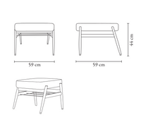 Fox Footrest, Made to Order by 366 Concept