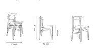 Dining Chair, Made to Order by 366 Concept, 200-190