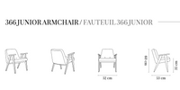 366 Armchair, Made to Order, by 366 Concept