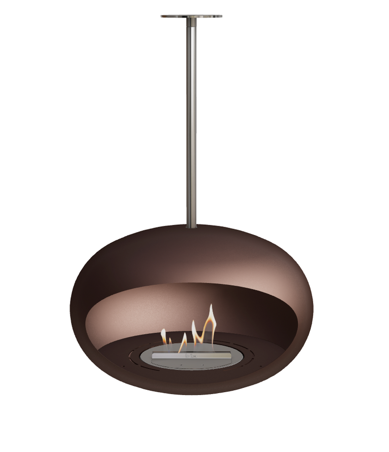 Le Feu Dome Sky – Ceiling-Hung Bioethanol Fireplace, Classic