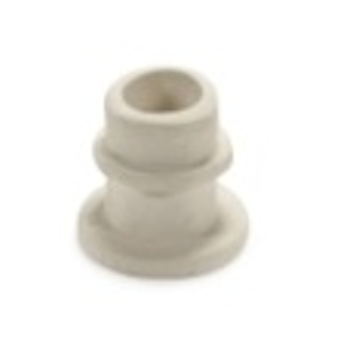 Candle Holders, Beige Stoneware, 3 Styles from Molly Range by Serax