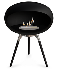 Le Feu Dome Ground Low 625 – Freestanding Bioethanol Fireplace (Larger 625)