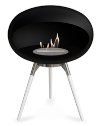 Le Feu Dome Ground Low 625 – Freestanding Bioethanol Fireplace (Larger 625)