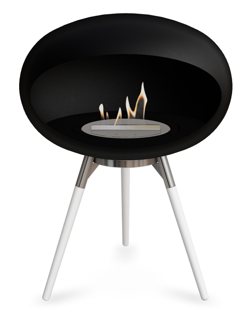 Le Feu Dome Ground Low 625 – Freestanding Bioethanol Fireplace (Larger 625)