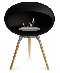 Le Feu Dome Ground Low 625 – Freestanding Bioethanol Fireplace (Larger 625)