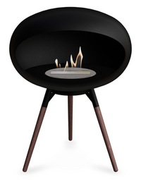 Le Feu Dome Ground Low 625 – Freestanding Bioethanol Fireplace (Larger 625)