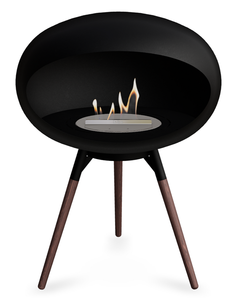 Le Feu Dome Ground Low 625 – Freestanding Bioethanol Fireplace (Larger 625)